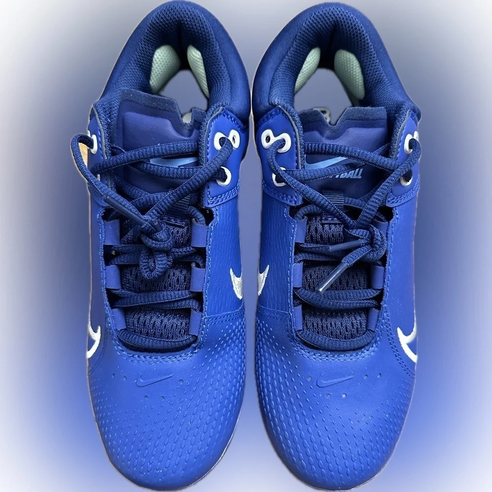 Nike HyperDiamond 4 Elite Royal Blue Softball Cleats Women’s Size 7.5